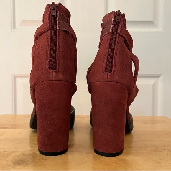 Farylrobin Tavi Faux Suede Heels Size 10 - Picture 8 of 14